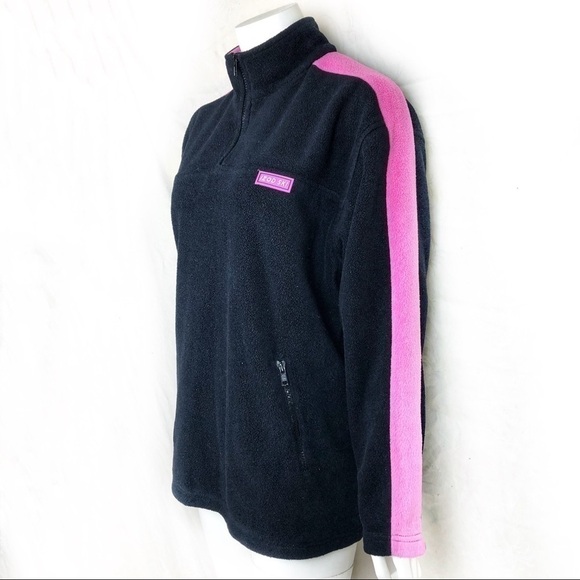 EUC-VINTAGE Izod Ski 1/2 Zipper Fleece Ski Jacket - Picture 2 of 8